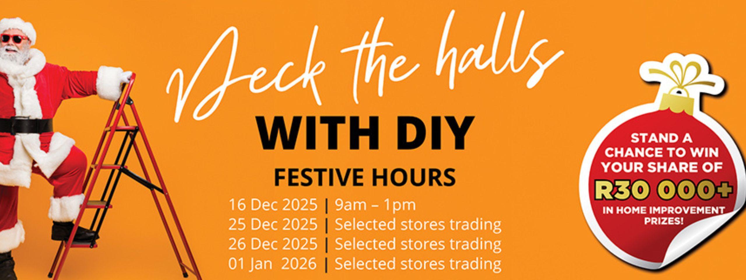 CENTURION LIFESTYLE CENTRE: WIN R30,000 WORTH OF DYI PRIZES