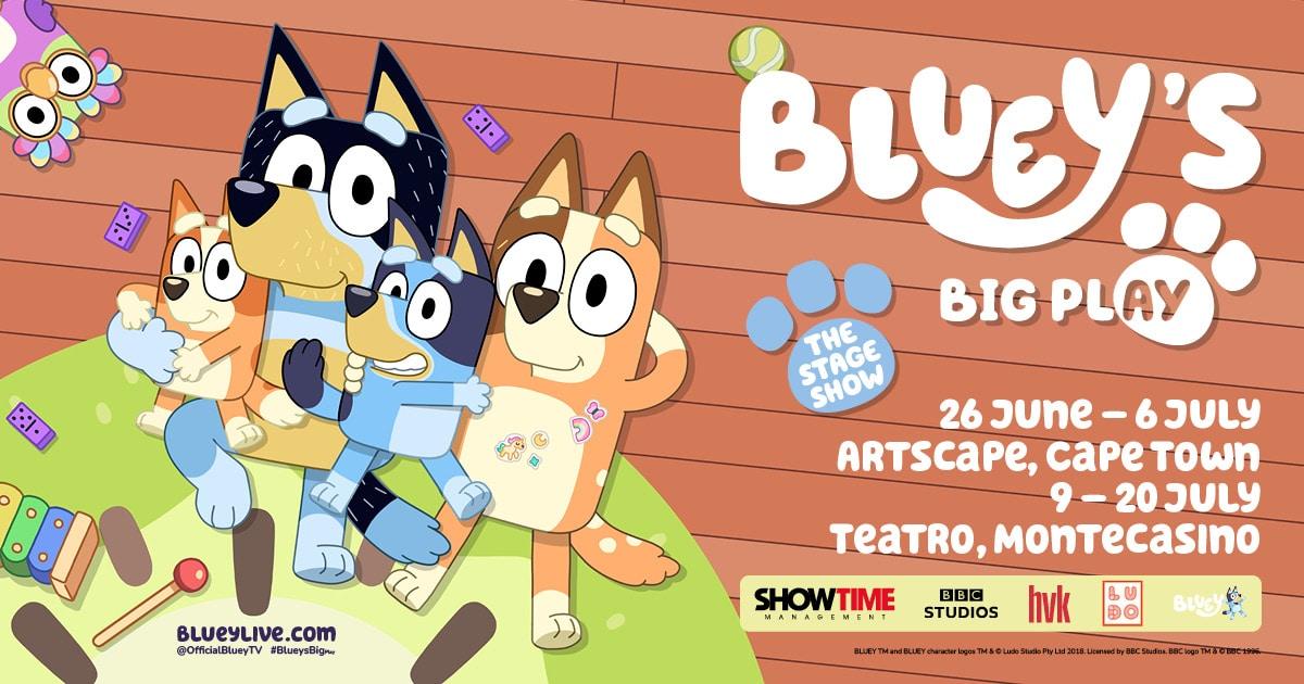 Bluey, Bingo, Mum & Dad head to Montecasino this Winter School Holidays!